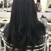 Tratamento Pro Fiber e finalização com escova modelada nas pontas.