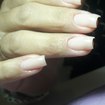 Alongamento em gel moldado , sem cola e sem tips.
#naildesign
#naturalidade
#resistência 
