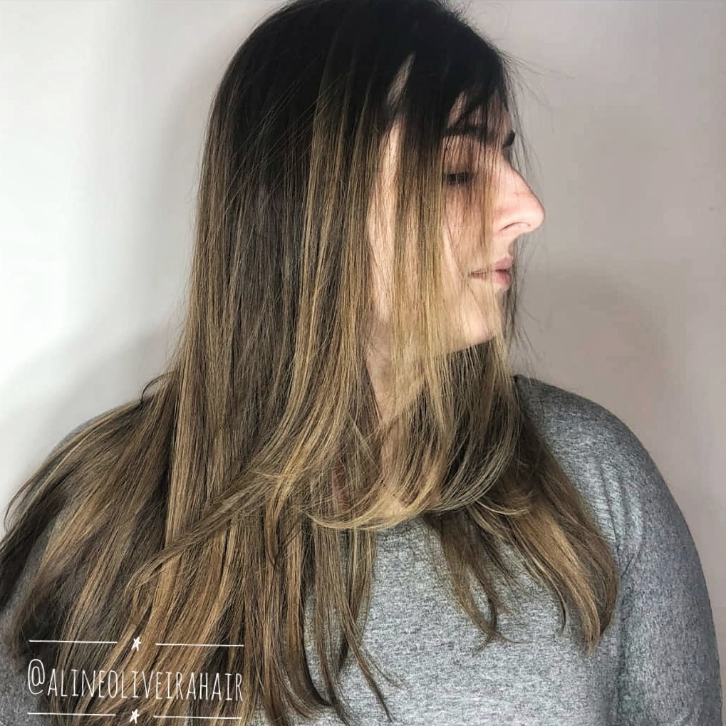 Loiro com a raiz esfumada #blondhair cabelo cabeleireiro(a) stylist / visagista gerente