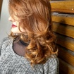 Correção da cor abertura de mechas com coloração ruiva