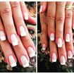 Unhas francesinhas