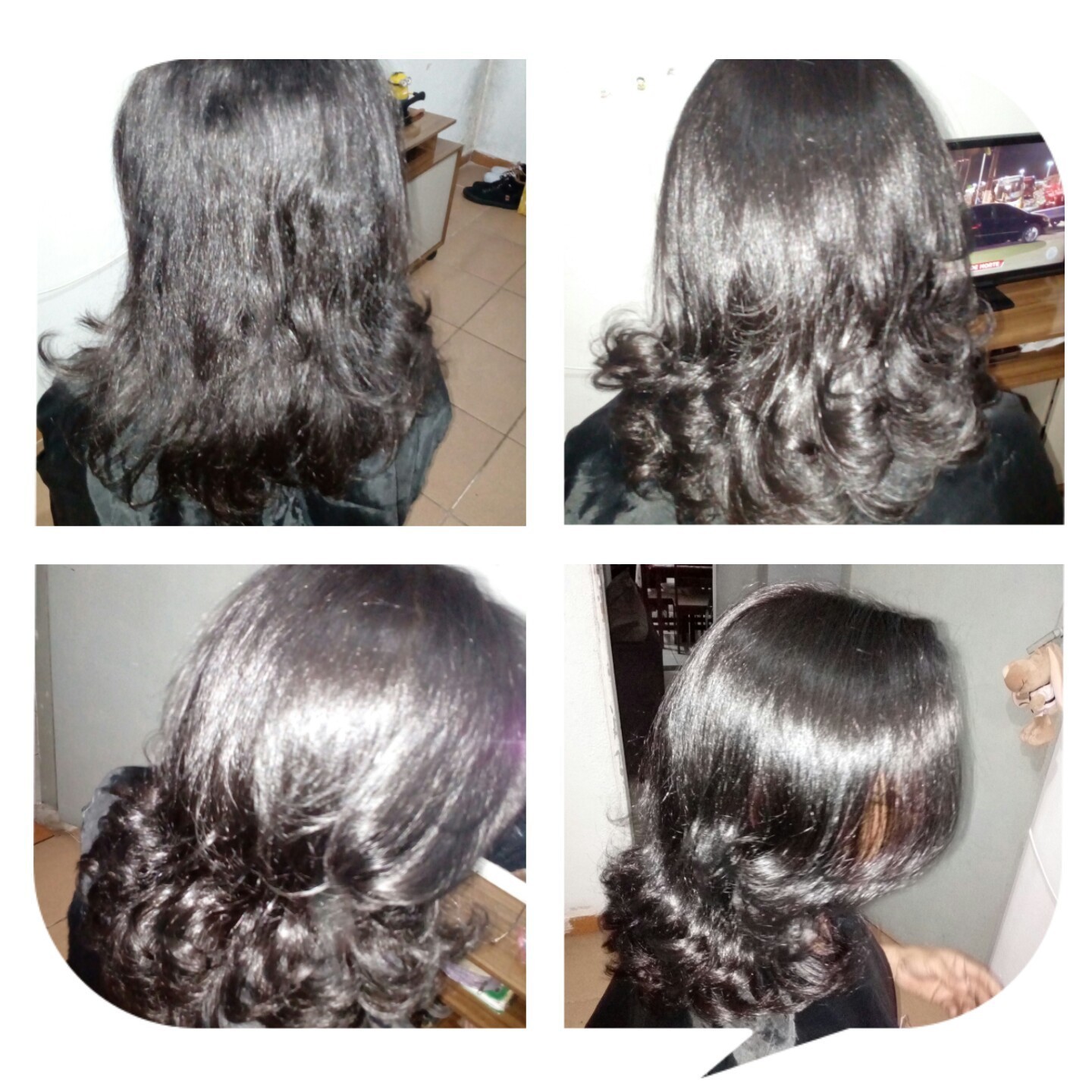 #Corte e escova modelada. cabelo cabeleireiro(a)