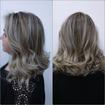 Corte Long Bob e Luzes Platinadas
