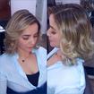 Luzes Douradas com Raiz Esfumada