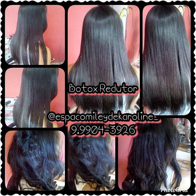 botox capilar redutor. cabelo cabeleireiro(a)