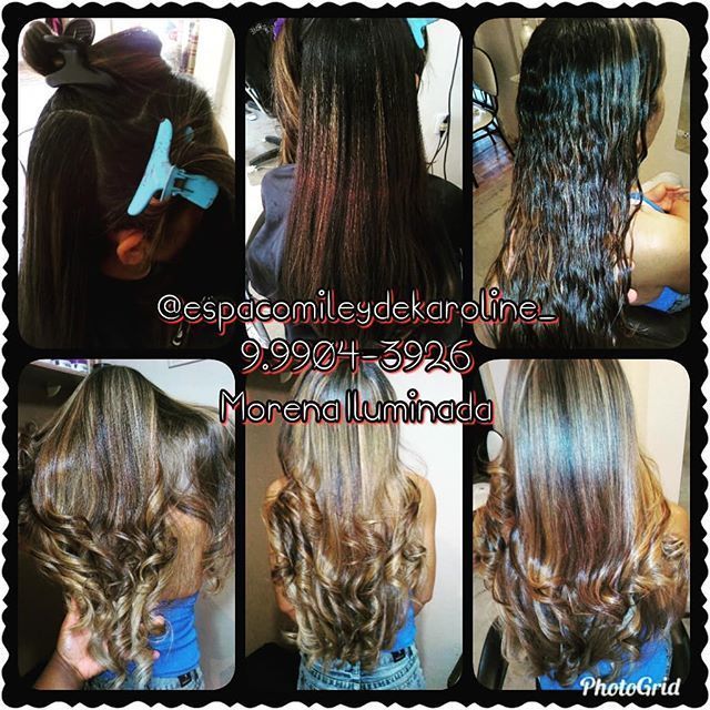 morena iluminada,  cabelo cabeleireiro(a)