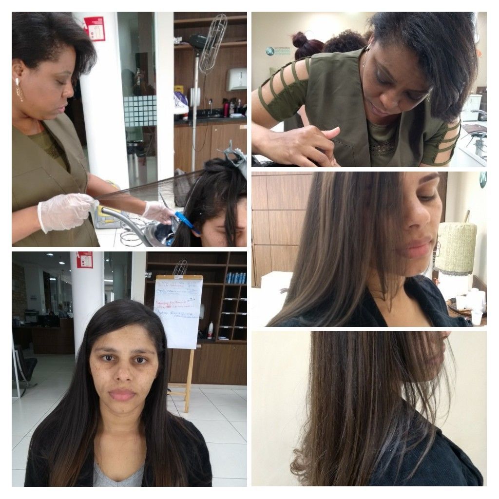 Designer de sobrancelhas e luzes cabelo estudante (visagista)