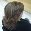 Corte, luzes, escova e prancha. 
