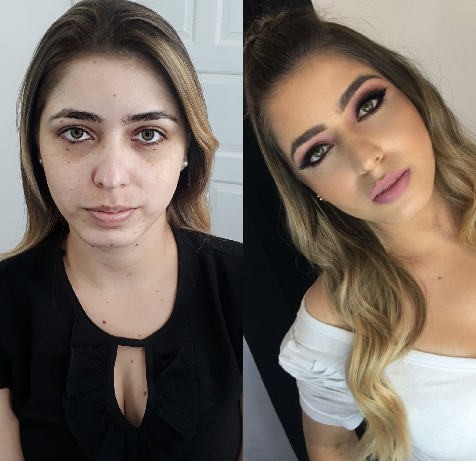 #antesedepoismaquiagem #maquiagem #maquiagemrose #makeup #antesedepois #maquiagemformanda #formatura #formanda #madrinha maquiagem maquiador(a)