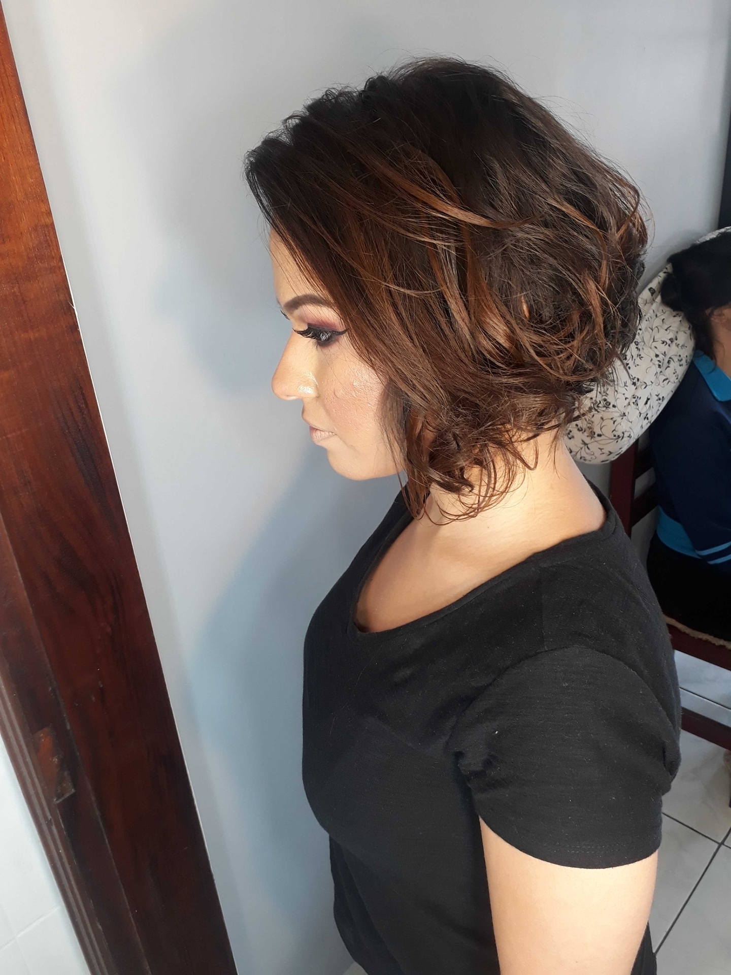 #cabelo #penteado #penteadocurto #curto #hairstyle cabelo maquiador(a)