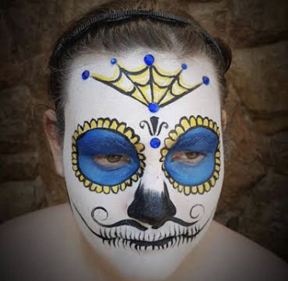 Maquiagem de Caveira Mexicana