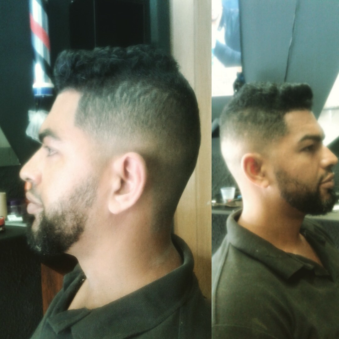 Corte Degradê na Zero.  cabelo recepcionista barbeiro(a) cabeleireiro(a)