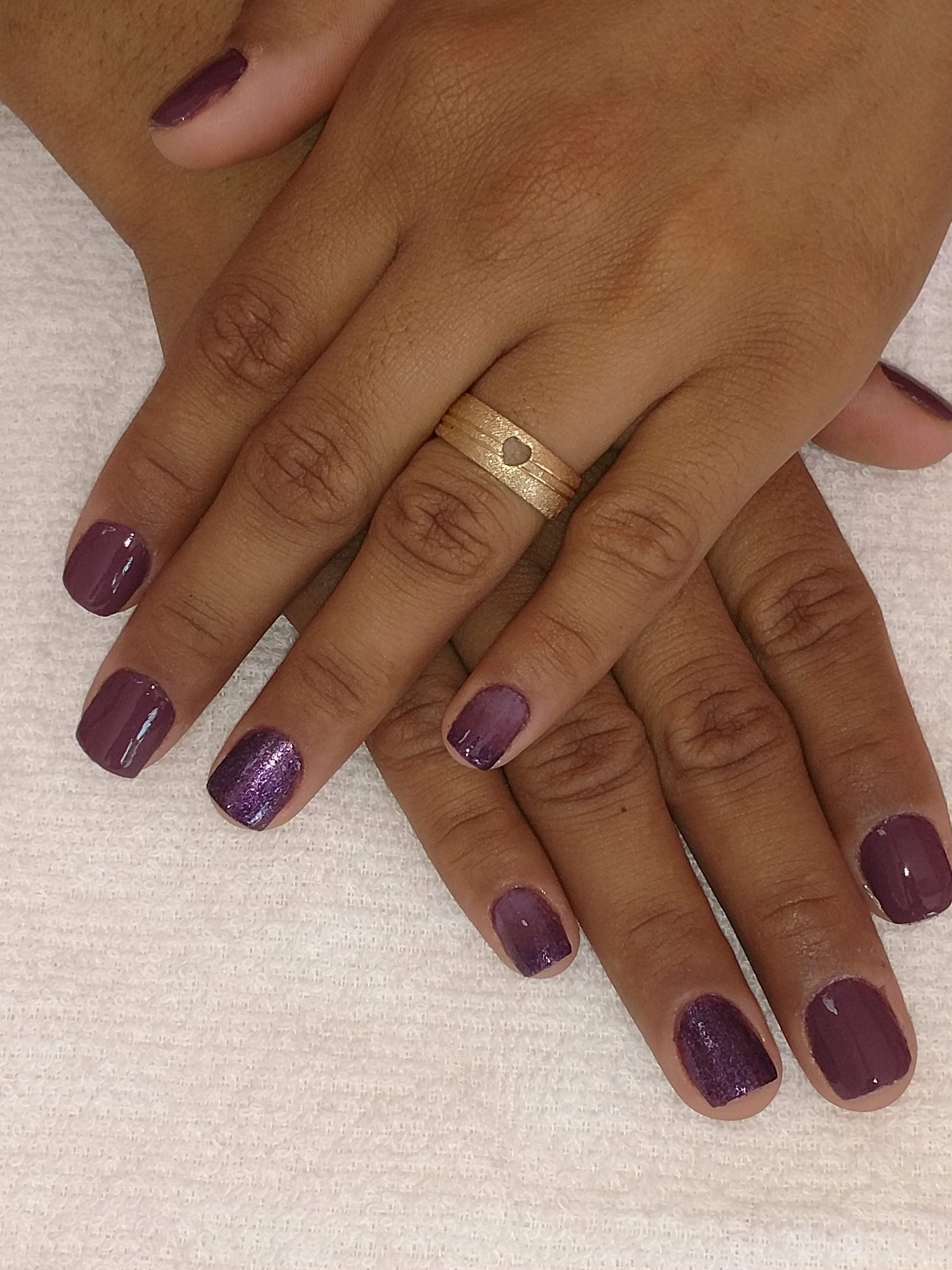 #filhaunica #degrade #unhasdecoradas unha manicure e pedicure