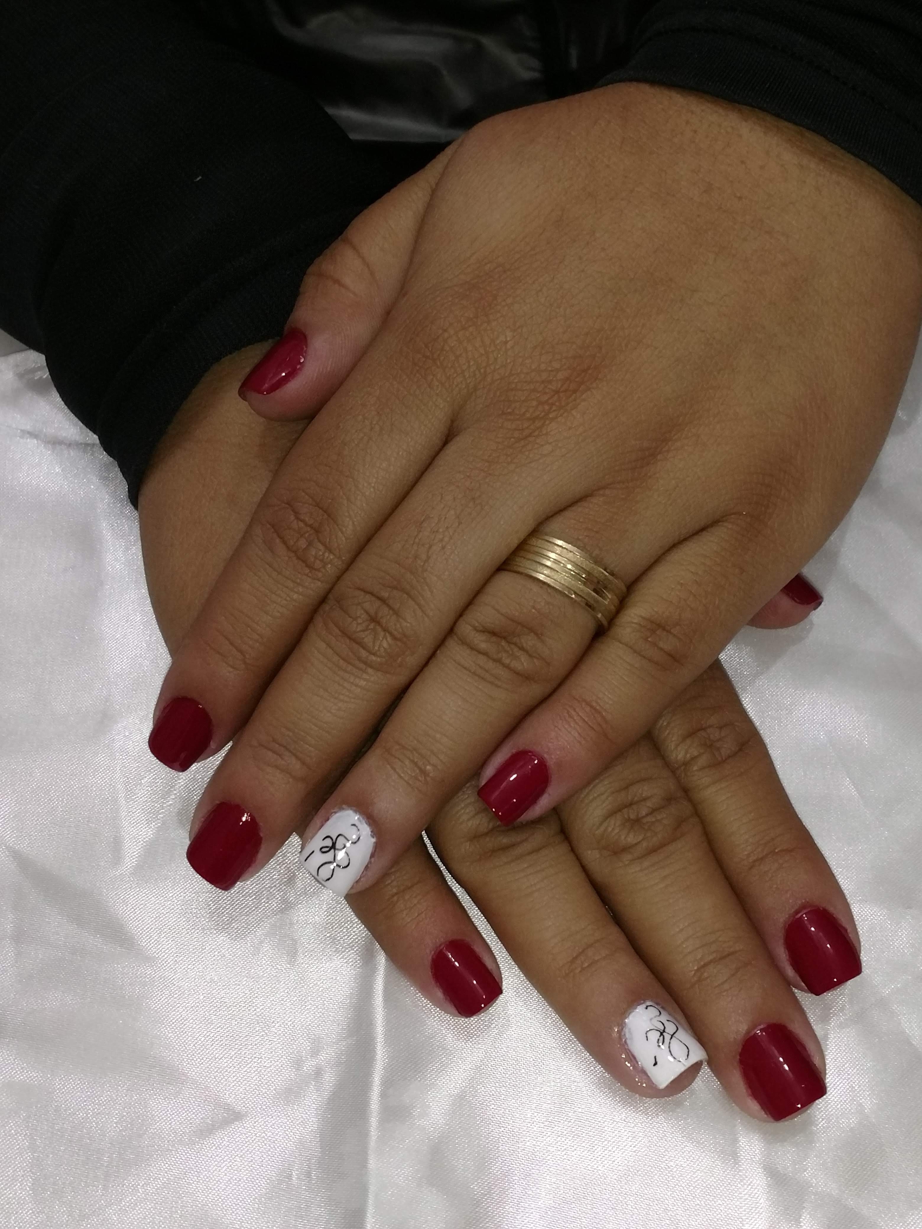 #peliculadefé #vermelhododia unha manicure e pedicure