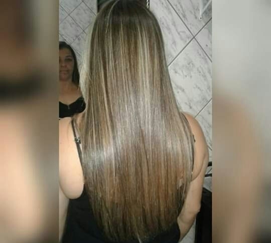Ombre chocolate cabelo cabeleireiro(a)