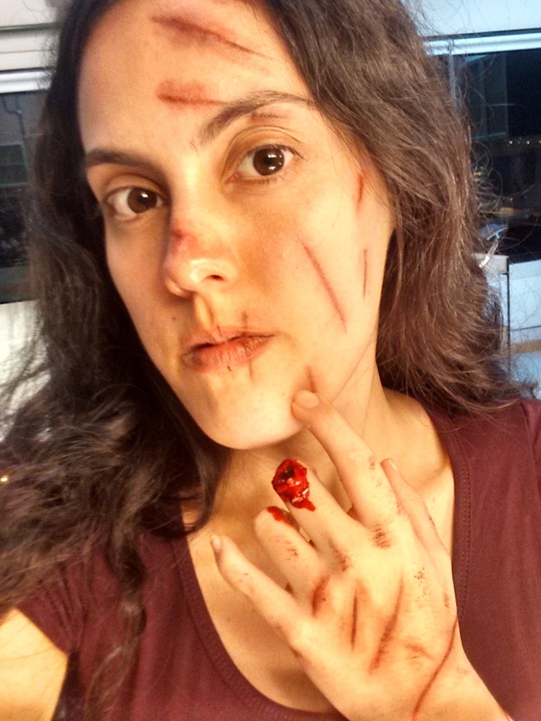 Hematomas 2D e 3D
#maquiagemartistica
#bruisesmakeup
#makeupartist
#senacsp maquiagem maquiador(a)