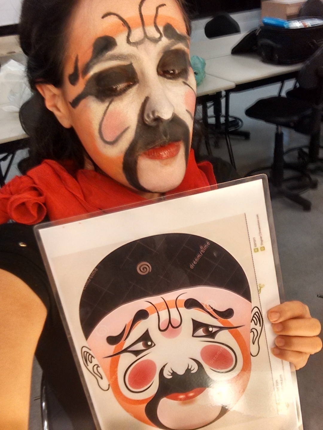 Maquiagem Ópera de Pequim
#maquiagemartistica
#makeup
#makeupartist
#operadepequim
#beijingopera
#senacsp
#sp maquiagem maquiador(a)