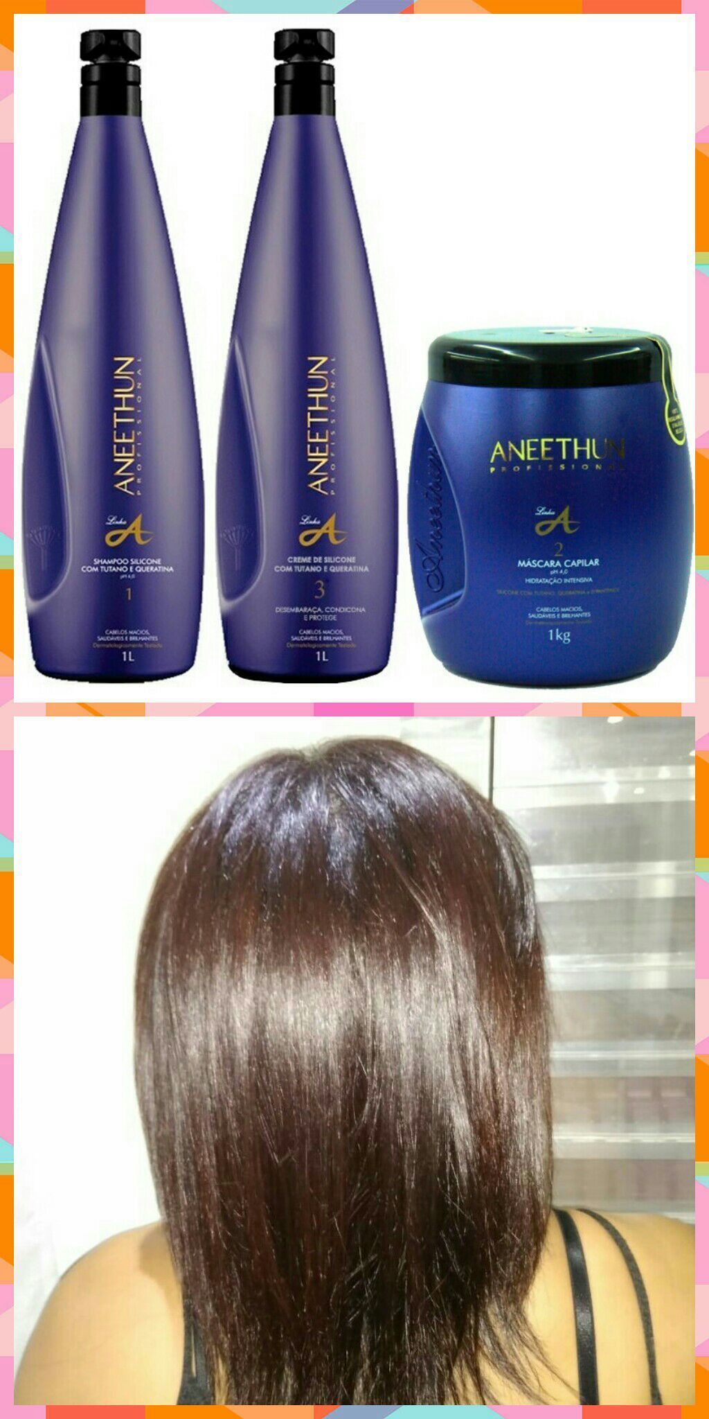 Hidratação Aneethun Linha A cabelo cabeleireiro(a) cabeleireiro(a) cabeleireiro(a) representante comercial vendedor(a) designer de sobrancelhas