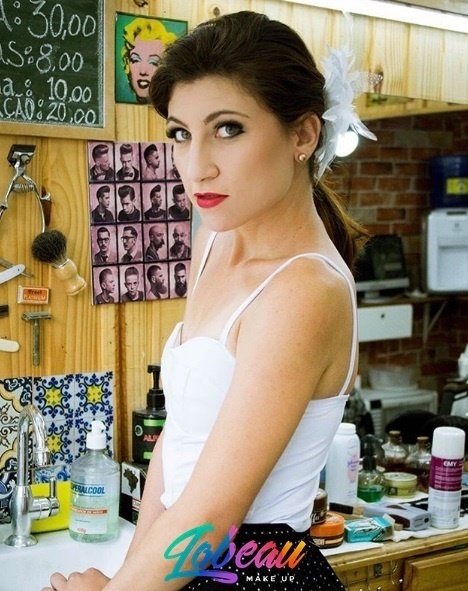 Ensaio Pin  Up maquiagem maquiador(a)
