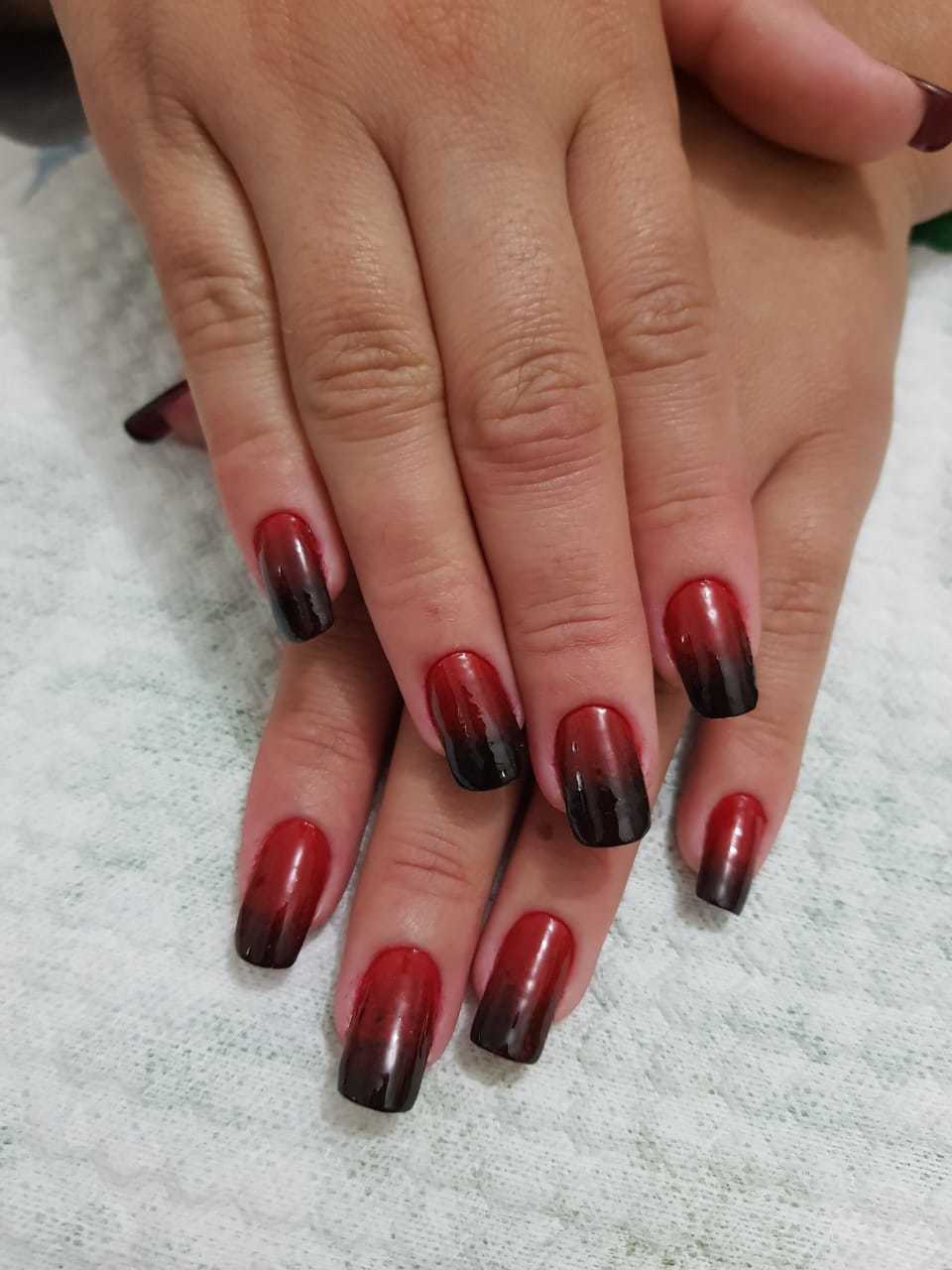 #degradê  unha manicure e pedicure designer de sobrancelhas outros
