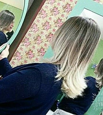 Mechas slices cabelo cabeleireiro(a)