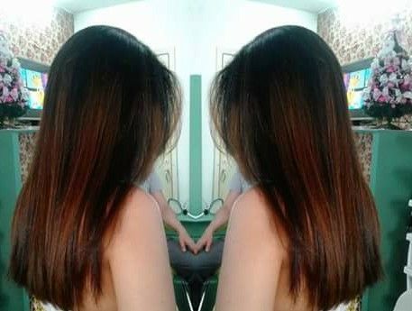 Morema iluminada cabelo cabeleireiro(a)