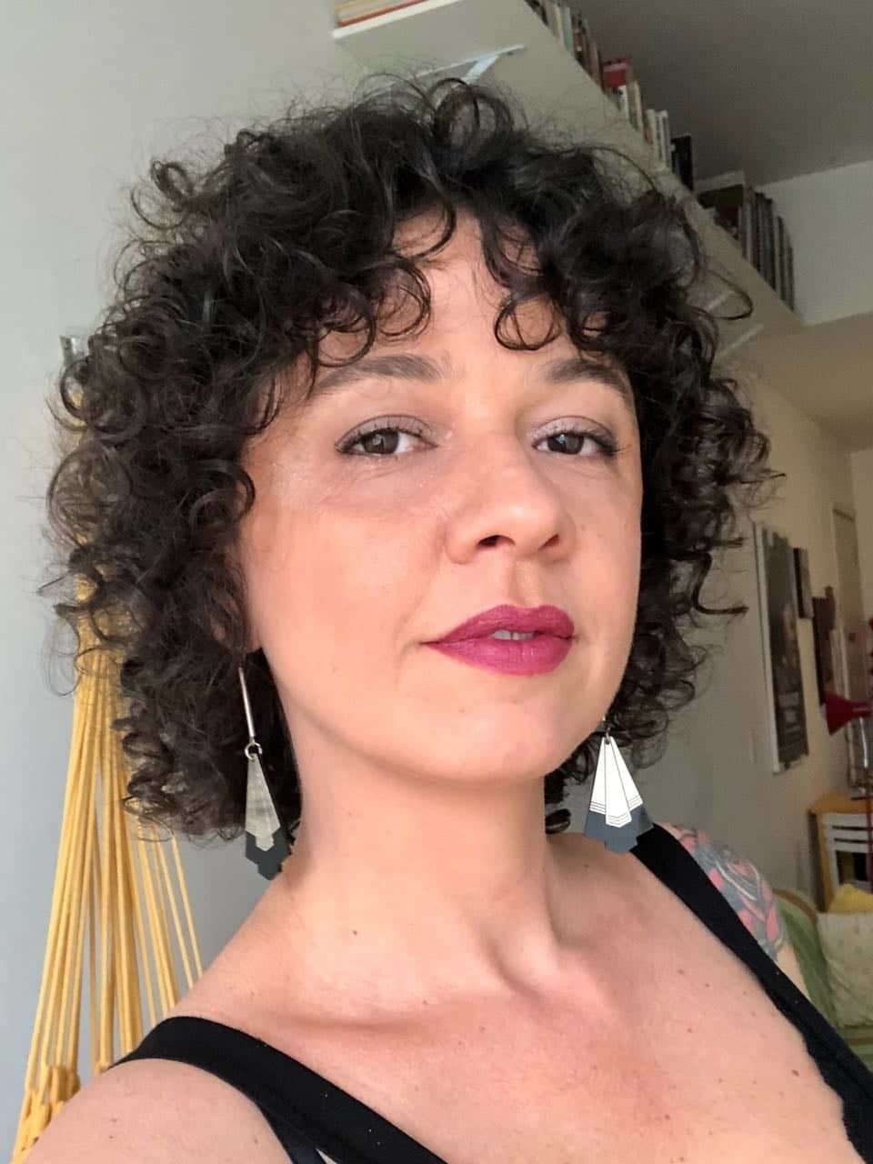 corte cabelos cacheados com franja cabelo cabeleireiro(a)