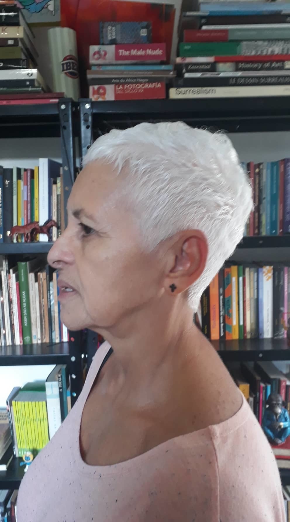 corte super curto feminino cabelo cabeleireiro(a)