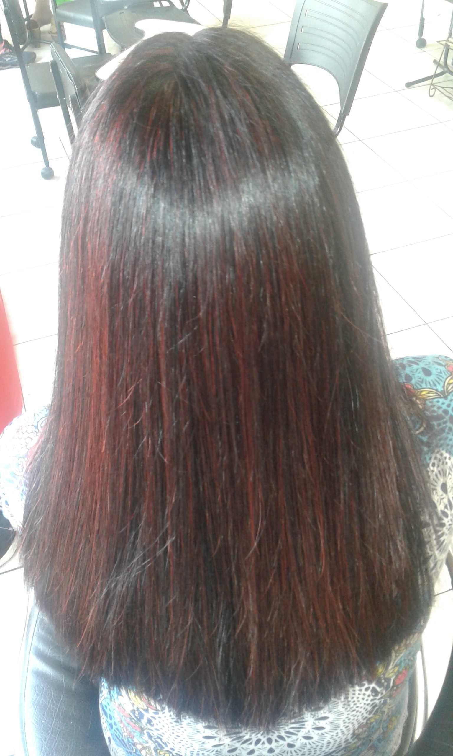 Luzes. cabelo cabeleireiro(a)