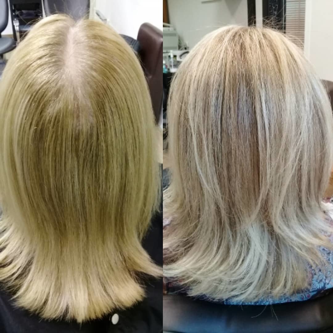 Mudança de nuances cabelo cabeleireiro(a) maquiador(a)