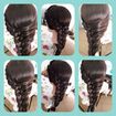# Praticando penteado...