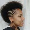 trança Enraizada cabelo afro