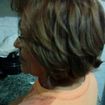 Fundo castanho 7.0 e mechas na altura de 10.33