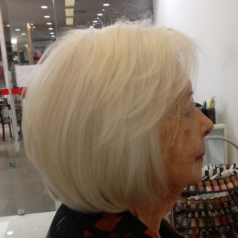 Corte Chanel. 
#cabelocurto #cavelolindo cabelo cabeleireiro(a)