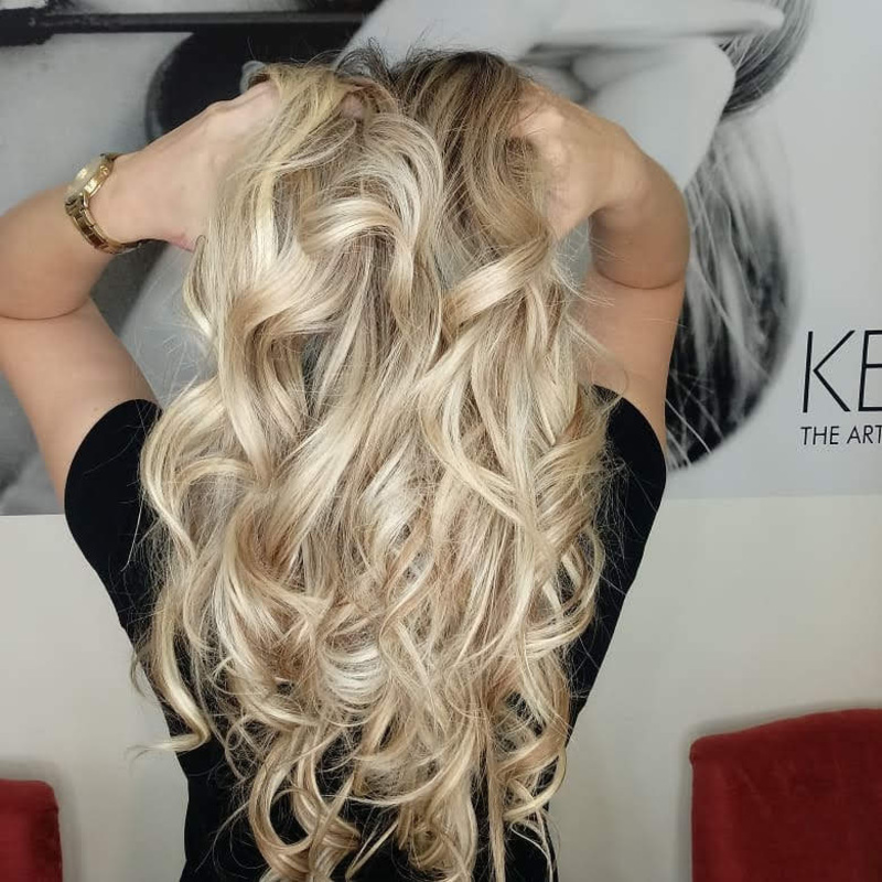 Mechas pérola! cabelo cabeleireiro(a)