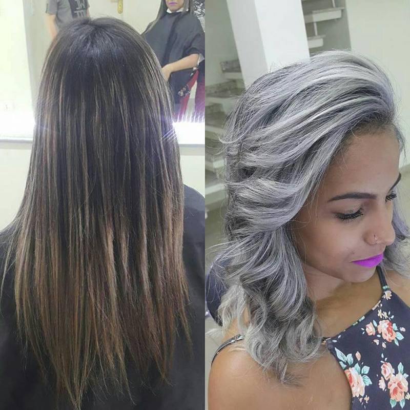 LUZES MÉDIA PLATINUM BLONDE cabelo cabeleireiro(a)