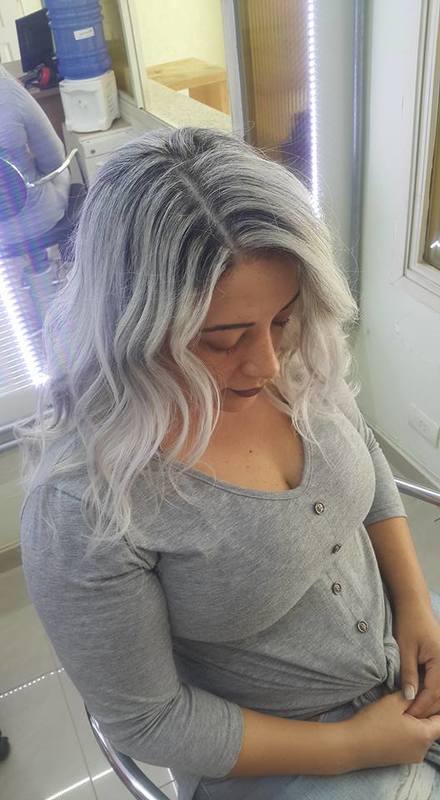 LUZES E OMBRE HAIR TURBO PLATINUM BLONDE cabelo cabeleireiro(a)