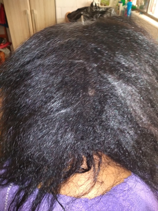 Progressiva antes. cabelo auxiliar cabeleireiro(a)