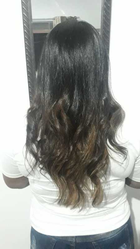 RECONSTRUÇÃO E ESCOVA  cabelo cabeleireiro(a)