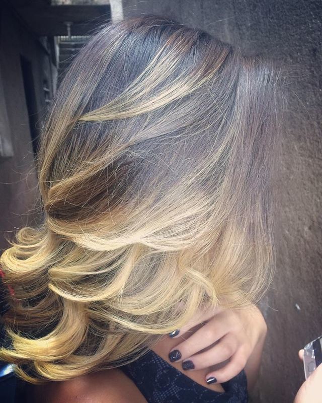 OMBRE HAIR E ESCOVA cabelo cabeleireiro(a)
