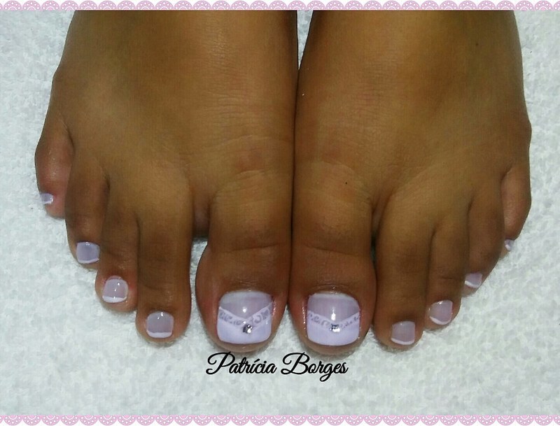 Francesinha decorada😍 unha manicure e pedicure