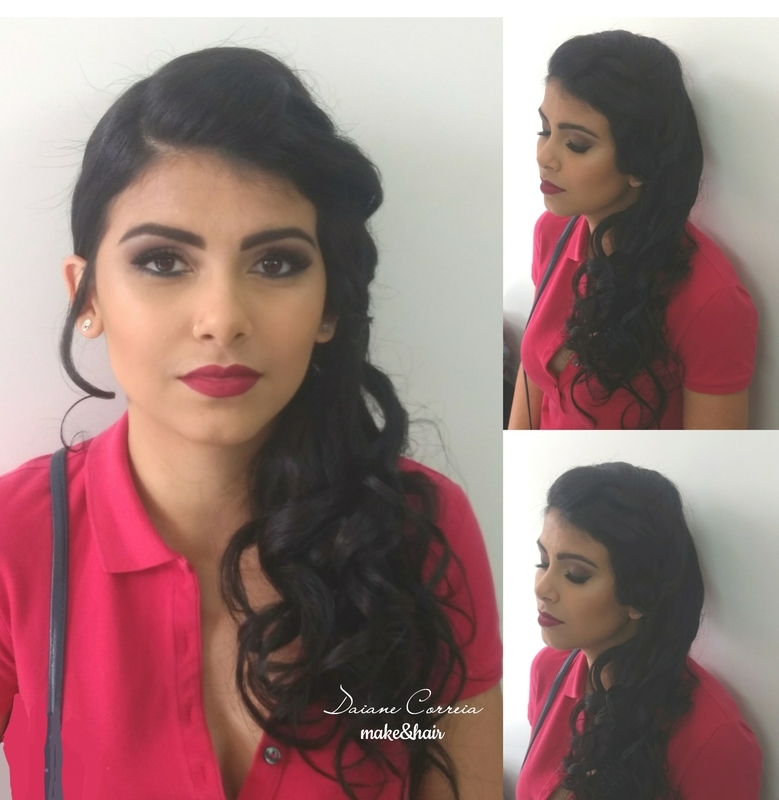 Maquiagem e penteado para convidada  maquiagem maquiador(a) assistente maquiador(a) manicure e pedicure stylist / visagista outros