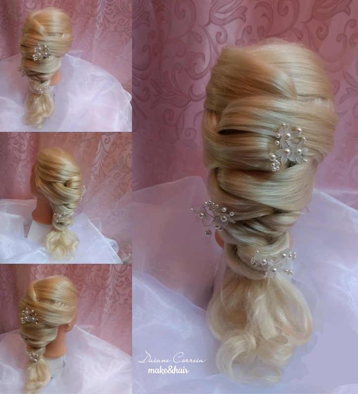 Penteado: trança Zig Zag cabelo maquiador(a) assistente maquiador(a) manicure e pedicure stylist / visagista outros