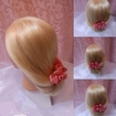 Penteado: coque baixo campestre