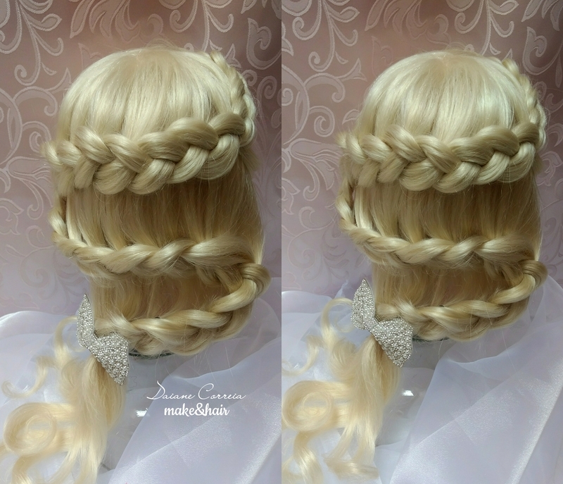 Penteado: trança exposta em s cabelo maquiador(a) assistente maquiador(a) manicure e pedicure stylist / visagista outros
