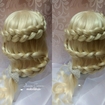 Penteado: trança exposta em s