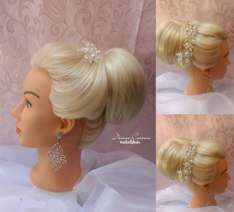 Penteado: coque clássico bonequinha de luxo cabelo maquiador(a) assistente maquiador(a) manicure e pedicure stylist / visagista outros