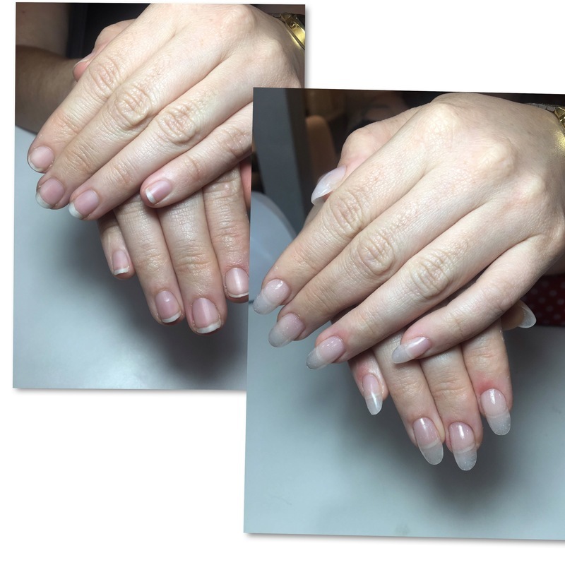 Antes e depois ::: Técnica: Acrigel moldado
#acrigelmoldado #unhasdegel unha manicure e pedicure