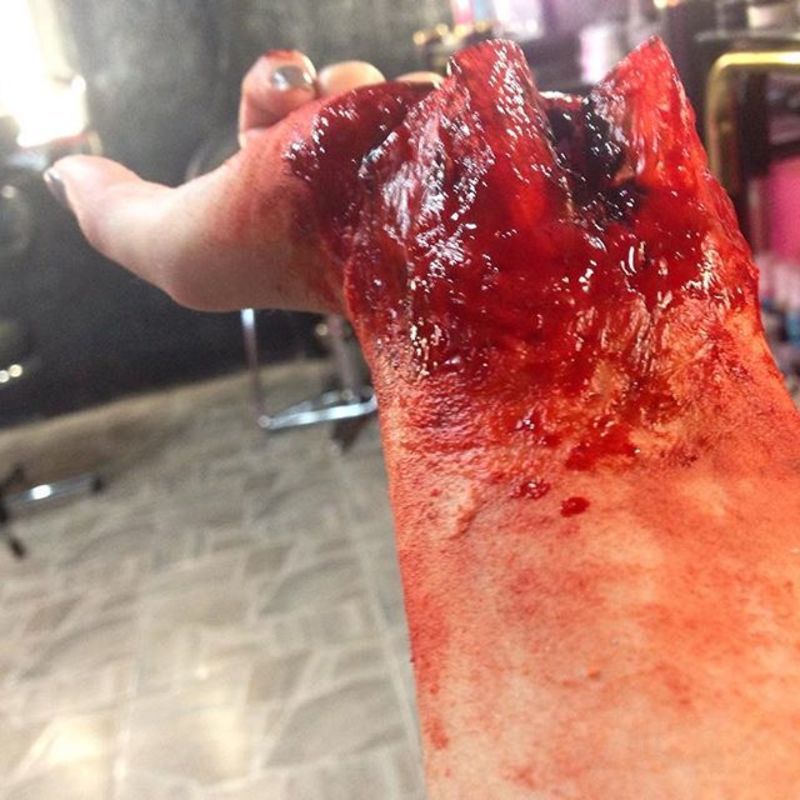 Fratura exposta <3 maquiagem maquiador(a) esteticista
