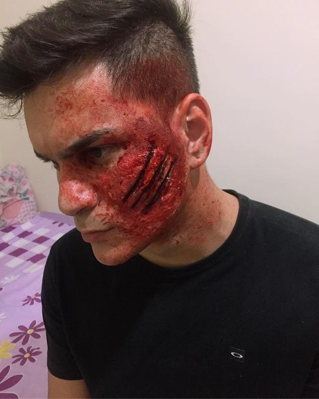 Efeitos especiais para festa de Halloween <3 maquiagem maquiador(a) esteticista
